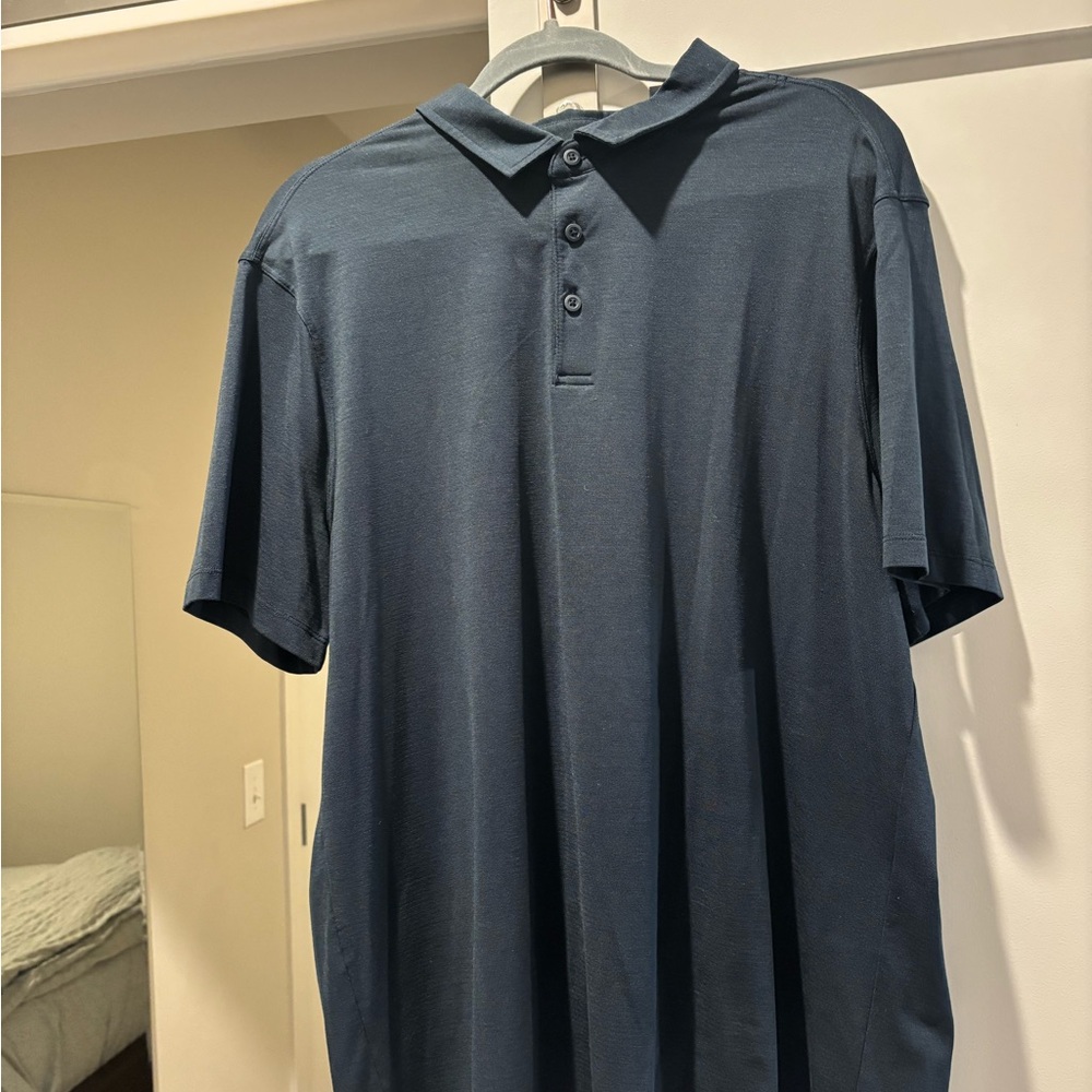 Men's Dark Blue Polo Shirt